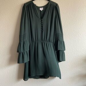 Silk Parker boho mini dress Small